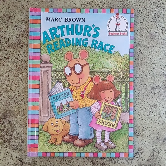 Arthur's Reading Race Marc Brown Level Reader Children's Picture Book Homeschool - Picture 1 of 6
